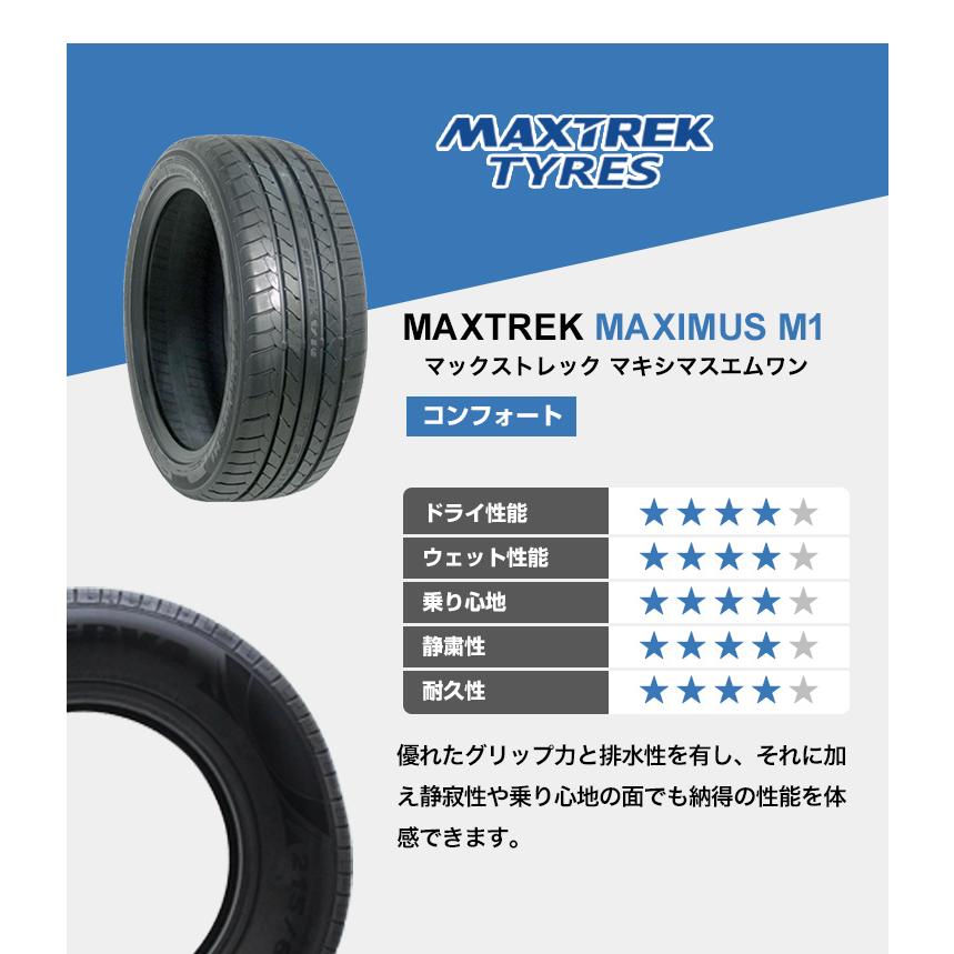 MAXTREK（マックストレック） 165/55R14 ホイールが選べる 軽自動車用 