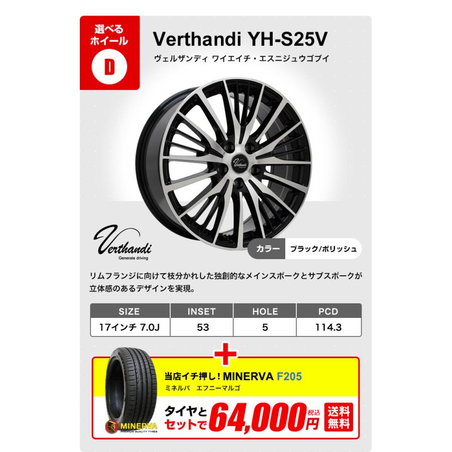 WORK 17インチ　アルミホイール　215/50r17 4本セット 17インチアルミホイール4本セット（215/50/17）