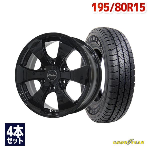 グッドイヤー（GOODYEAR） 195/80R15 サマータイヤ ホイールセット