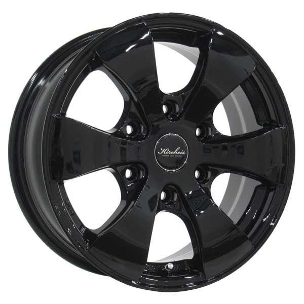 4枚セット】KIRCHEIS VN 16x6.5 +38 139.7x6 BLACK : AUTOWAY