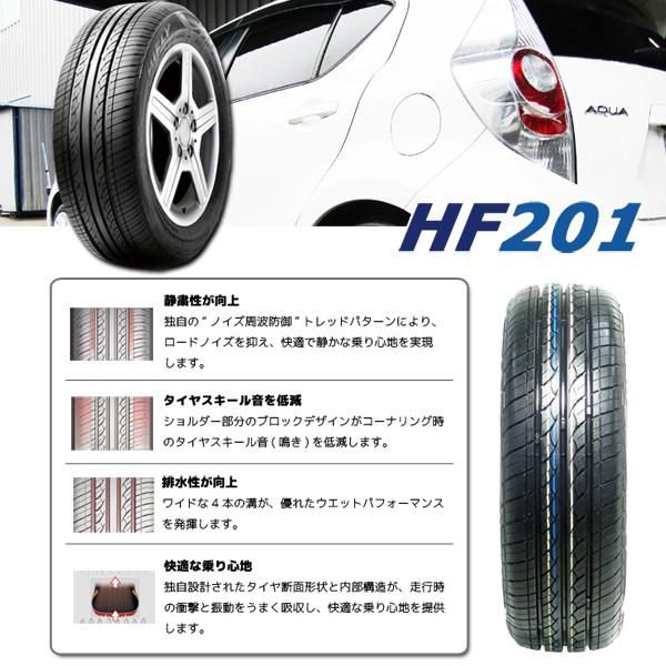 195/60R16 タイヤホイールセット サマータイヤ HIFLY HF201 送料無料 4