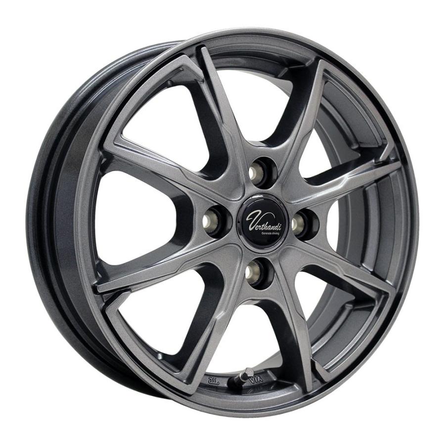 【4枚セット】 Verthandi PW-S8 14x4.5 +45 100x4 METALLIC GRAY｜autoway｜02