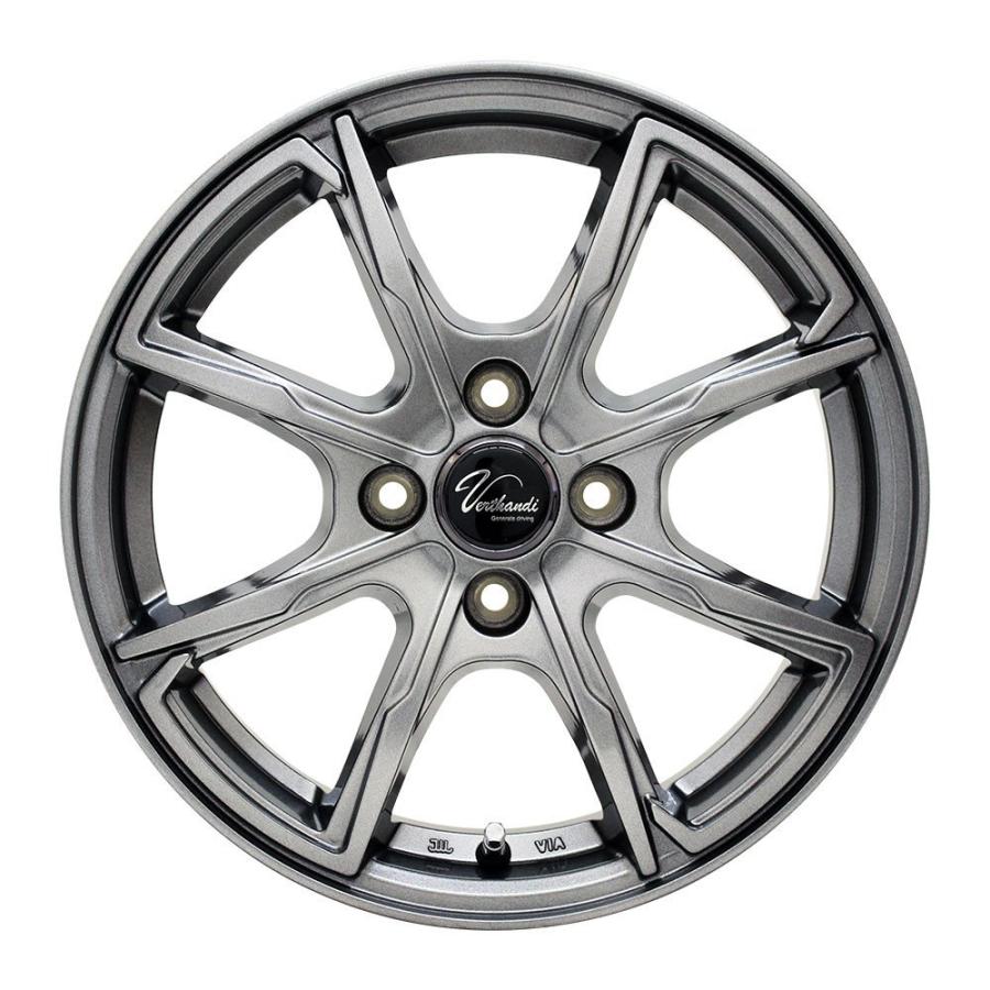 MINERVA 175/65R15 サマータイヤ ホイールセット 209 送料無料 4