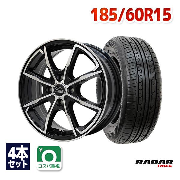 ライトニングGT10 タイヤホイールセット RADAR（レーダー） 185/60R15 サマータイヤ ホイールセット Radar