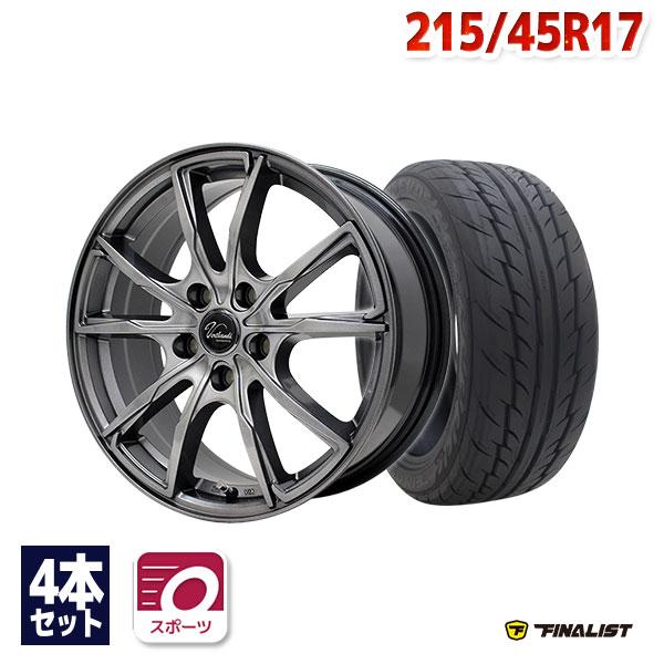夏タイヤホイール4本セット215/45/R17
