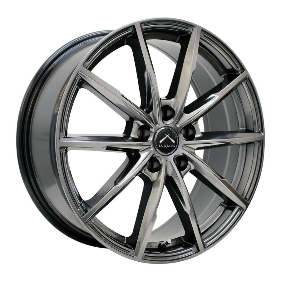 215/40R17 タイヤ、ホイールセット シルバー ブラック