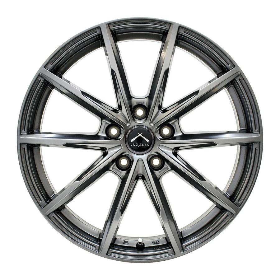 お得なセール価格 LUXALES PW-X2 17x7.0 +48 100x5 TITANIUM GRAY