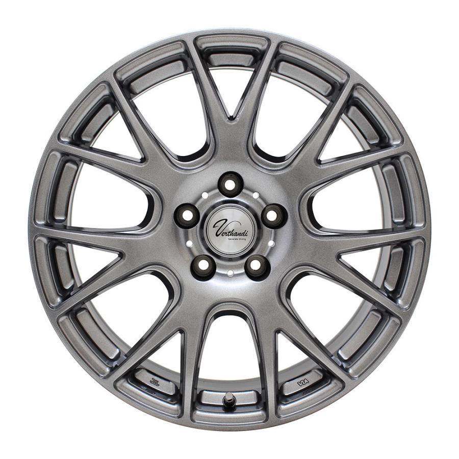 新品！！【タイヤ＆ホイール14インチ４本セット】 【Verthandi YH-M7 14x4.5 +45 100x4 LLIC GRAY】 + 【NANKANG ESSN-1スタッドレス 155/65R14インチ】 4枚セット】 Verthandi PW-S8 14x4.5 +45 100x4 METALLIC GRAY