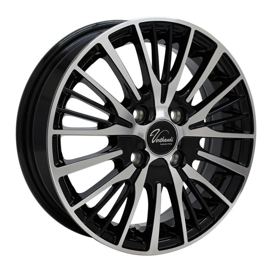 【4枚セット】 Verthandi YH-S25V 14x4.5 +45 100x4 BK/POLISH｜autoway｜02