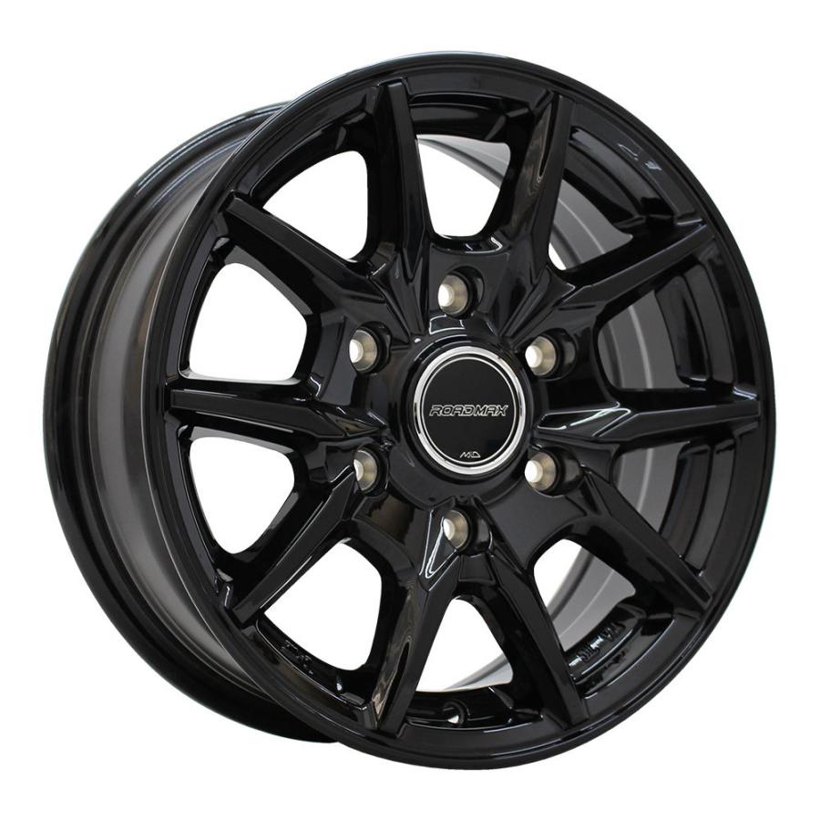 4枚セット】 ROADMAX KG-25 15x6.0 +33 139.7x6 BLACK : AUTOWAY