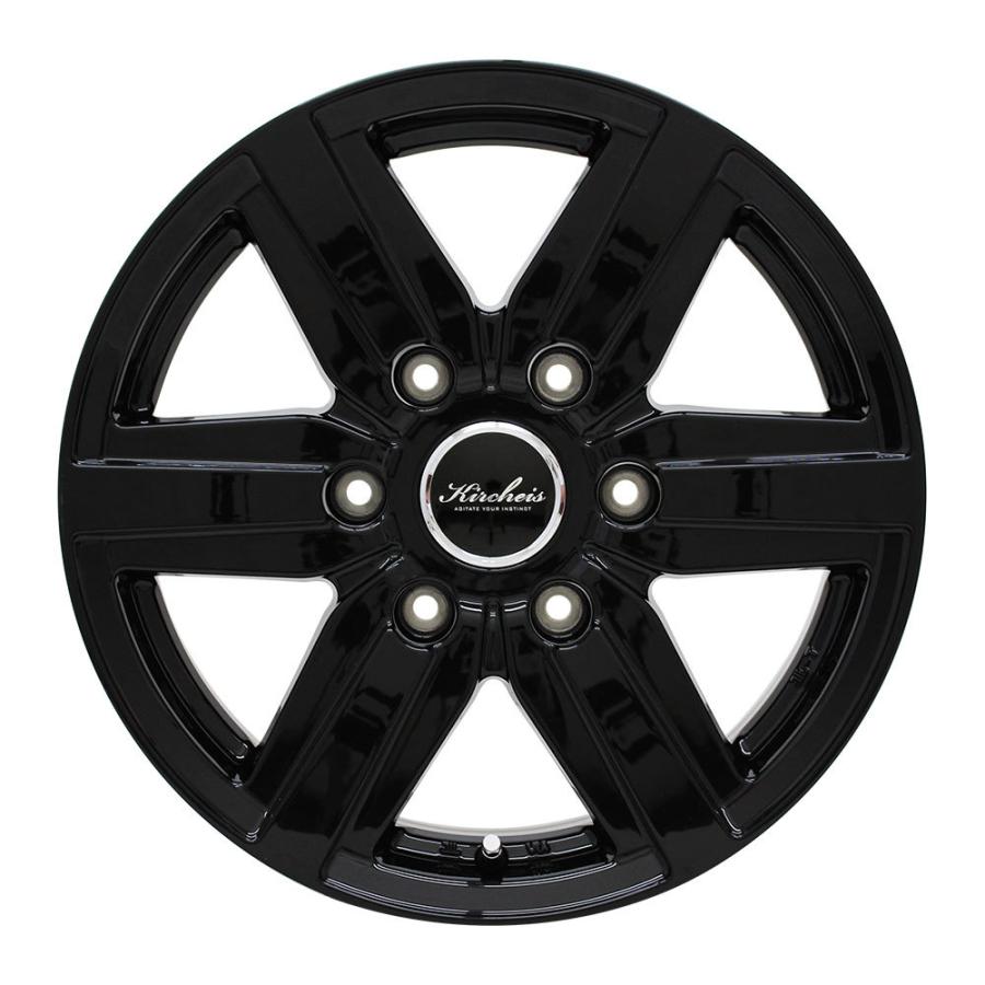 4枚セット】 KIRCHEIS VN-02 15x6.0 +35 139.7x6 BLACK : AUTOWAY