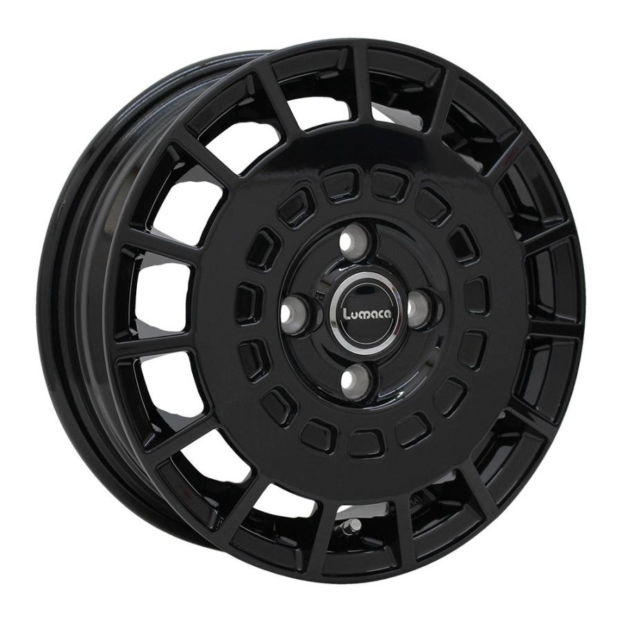 【4枚セット】 LUMACA MODEL-3 14x4.5 +43 100x4 BLACK｜autoway｜02