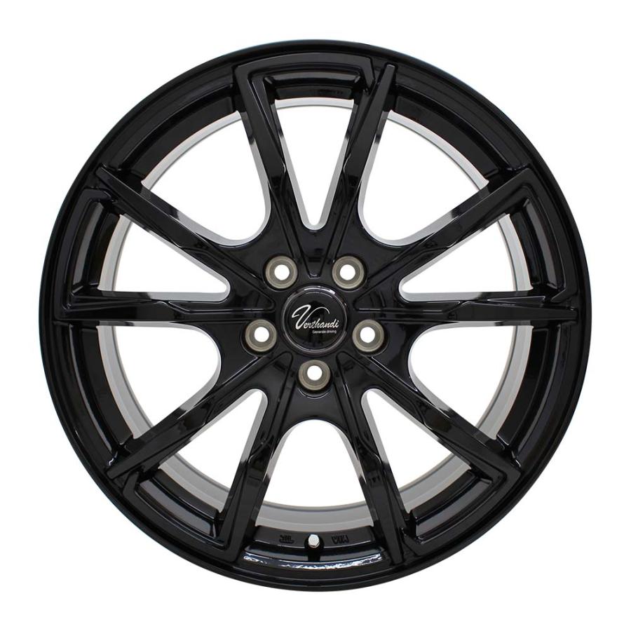 4枚セット】 Verthandi PW-S10 16x6.5 38 114.3x5 BLACK : AUTOWAY