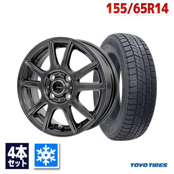 TOYO OBSERVE 155/65R14 スタッドレス 4本セット TOYO TIRES（トーヨータイヤ） 155/65R14 スタッドレス 4本 ホイール