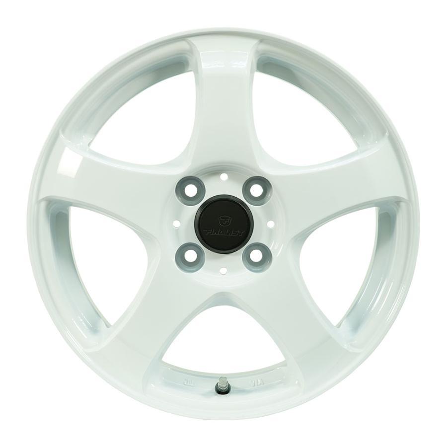 4枚セット】 FINALIST FZ-S5 14x5.5 +45 100x4 WHT : AUTOWAY