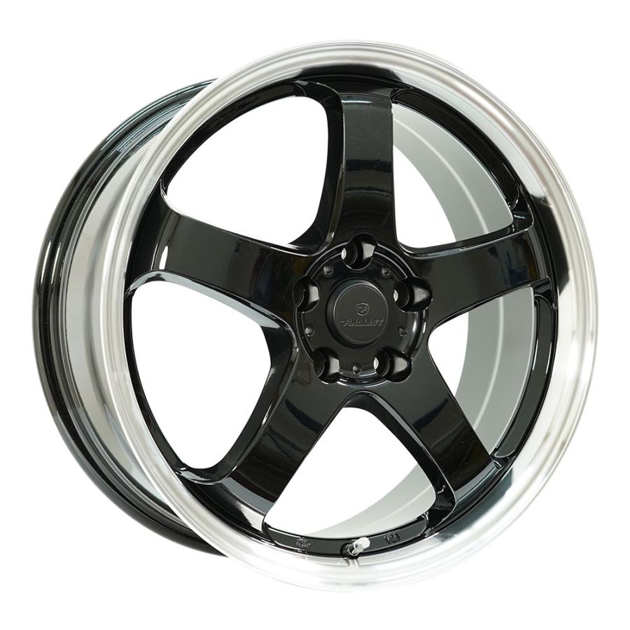 4枚セット】 FINALIST FZ-S5 17x7.0 +45 114.3x5 BL/RP : AUTOWAY