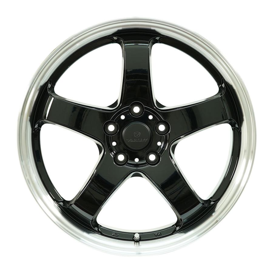 4枚セット】 FINALIST FZ-S5 18x8.0 +45 100x5 BL/RP : AUTOWAY