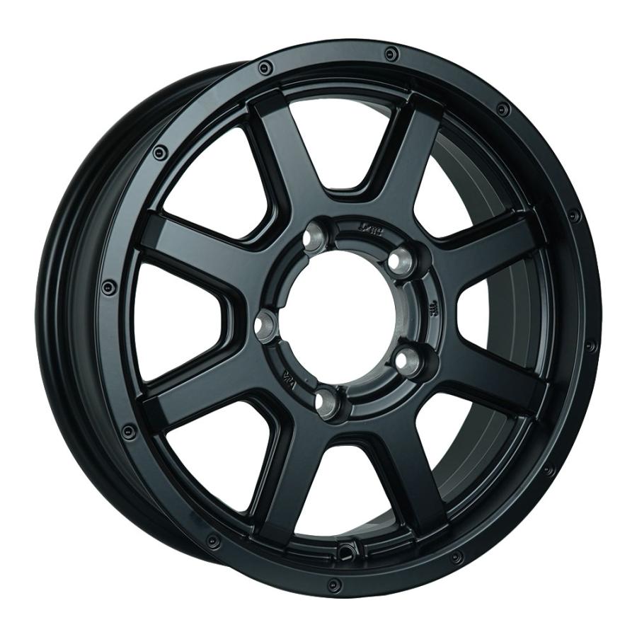 4枚セット】 ROADMAX MUD RIDER 16x5.5 +22 139.7x5 SGBK : AUTOWAY