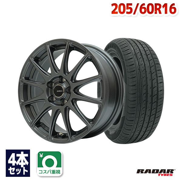 タイヤ・ホイール RADAR DIMAX TOURING 3 205/60R16 XL RADAR（レーダー） 205/60R16 サマータイヤ ホイールセット DIMAX