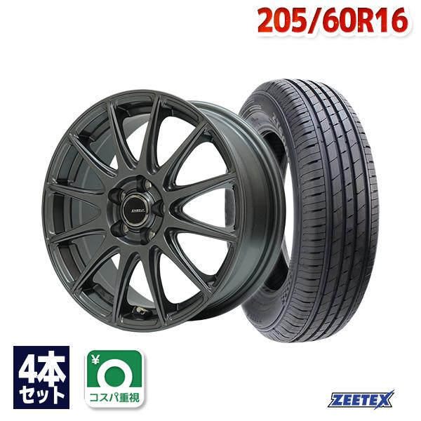 ZEETEX（ジーテックス） 205/60R16 サマータイヤ ホイールセット