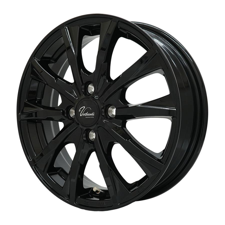 4枚セット】 Verthandi VW-S10 14x5.5 +38 100x4 BK : AUTOWAY