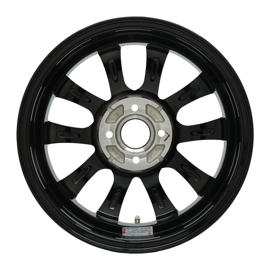 4枚セット】 Verthandi VW-S10 15x4.5 +45 100x4 BK : AUTOWAY