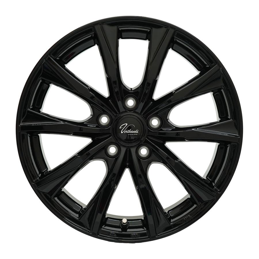 4枚セット】 Verthandi VW-S10 16x6.5 +40 114.3x5 BK : AUTOWAY
