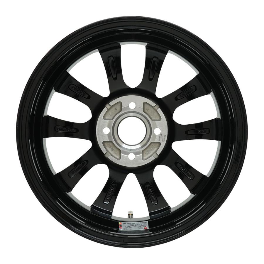 4枚セット】 Verthandi VW-S10 14x5.5 +38 100x4 BK/P : AUTOWAY