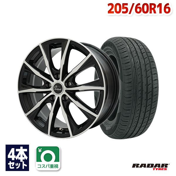 RADAR（レーダー） 205/60R16 サマータイヤ ホイールセット DIMAX