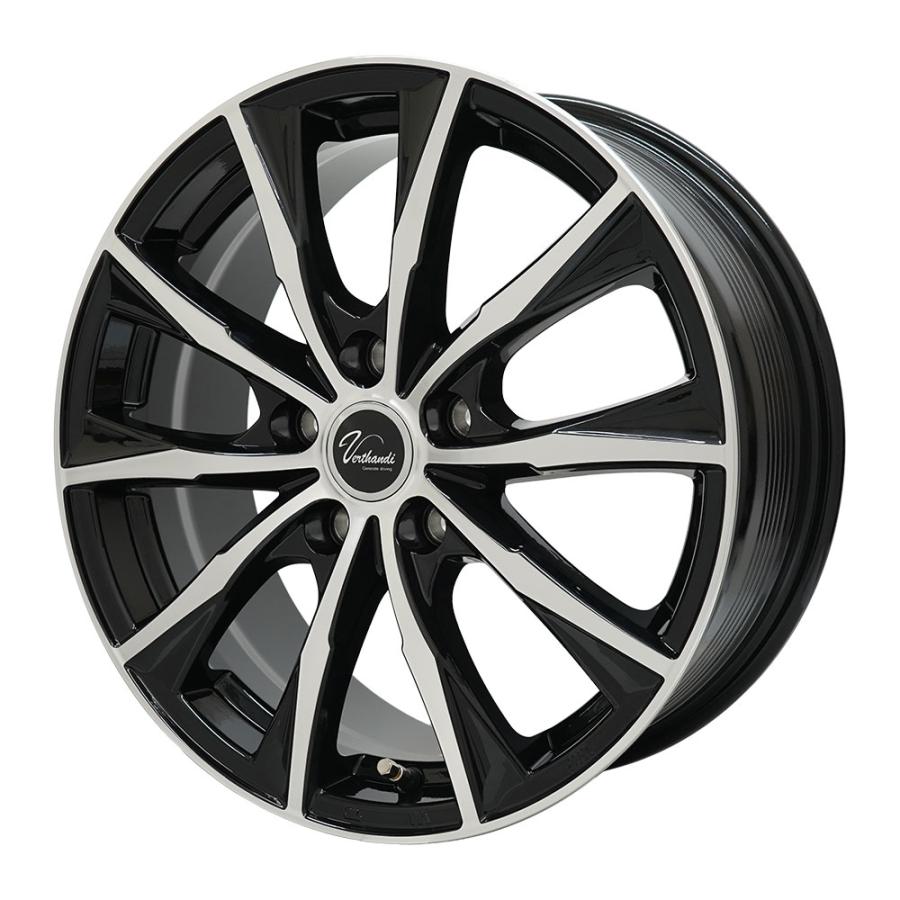 4枚セット】 Verthandi VW-S10 16x6.5 +40 114.3x5 BK/P : AUTOWAY