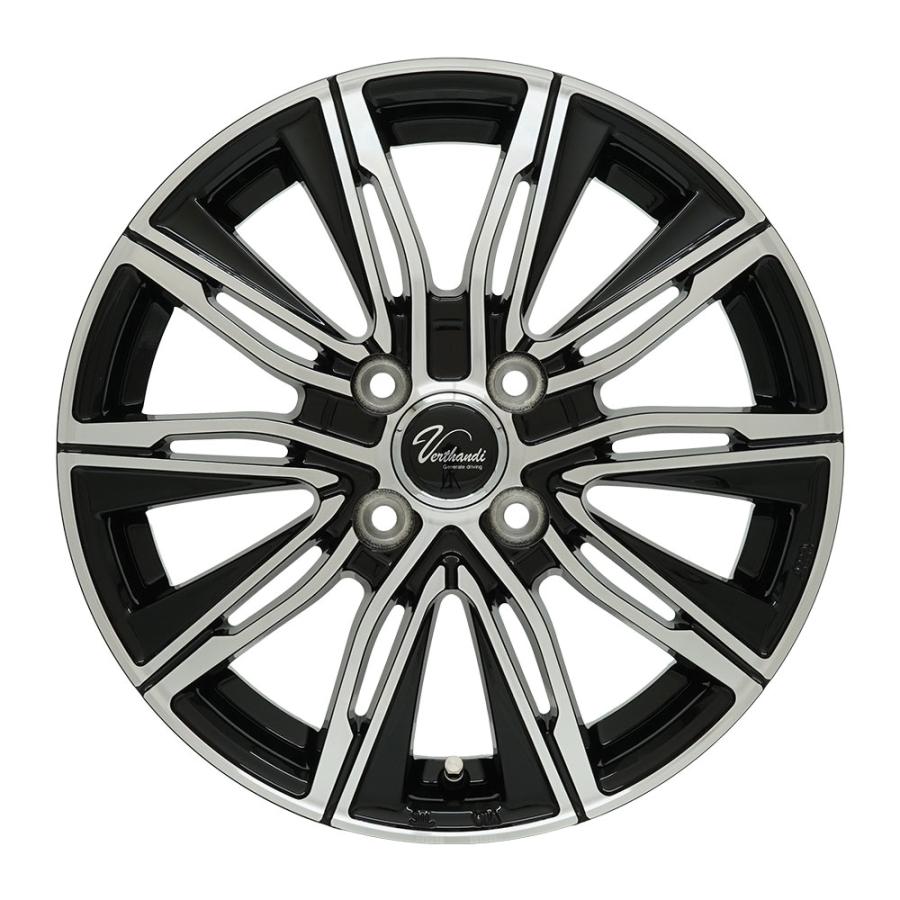 4枚セット】 Verthandi VJ-S20 15x5.5 43 100x4 BK/P : AUTOWAY