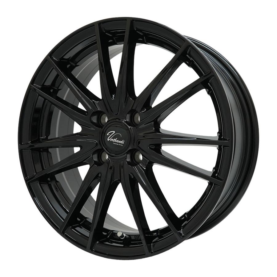 4枚セット】 Verthandi VB-S14 15x5.5 +43 100x4 BK : AUTOWAY