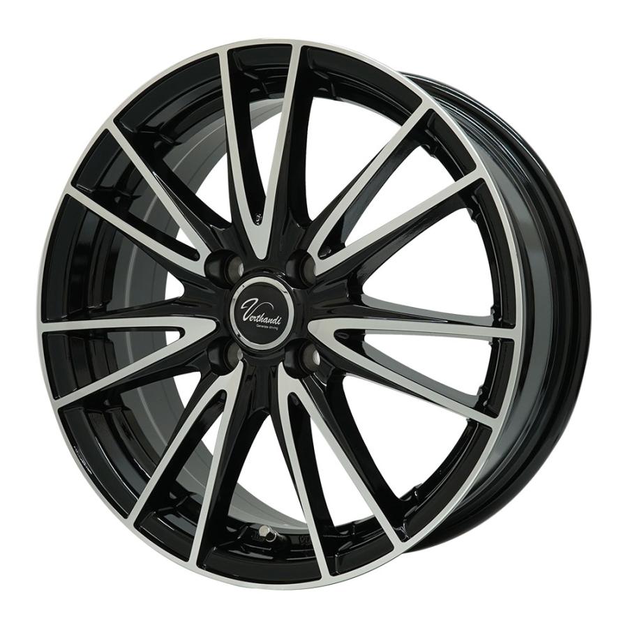 4枚セット】 Verthandi VB-S14 15x5.5 +43 100x4 BK/P : AUTOWAY