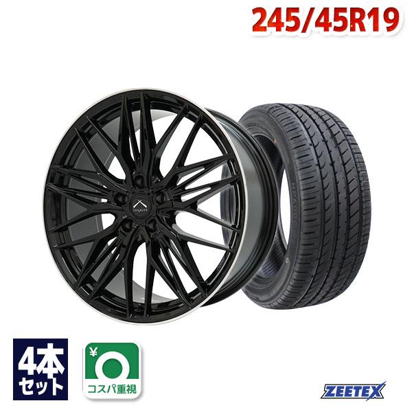 ZEETEX（ジーテックス） 245/45R19 サマータイヤ ホイールセット