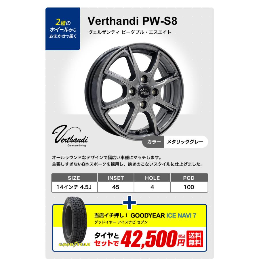 グッドイヤー 155/65R14 スタッドレスタイヤホイールおまかせ グッドイヤー 155/65R14 スタッドレスタイヤホイールおまかせ
