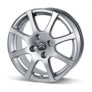 【シトロエンC３用】　新品純正ホイール４枚 シトロエン アルミホイール（穴数：4穴）｜タイヤ、ホイール