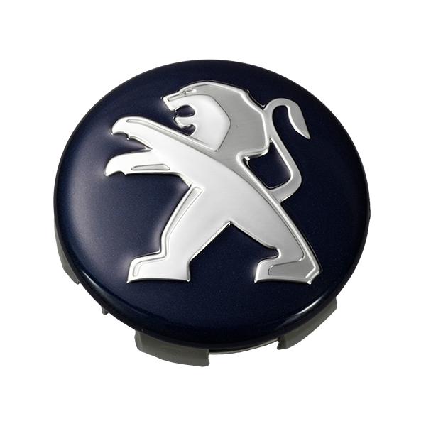 プジョー純正AW 4本セット純正キャップ付　　 PEUGEOT（プジョー） 純正 アロイホイールセンターキャップ 4個セット