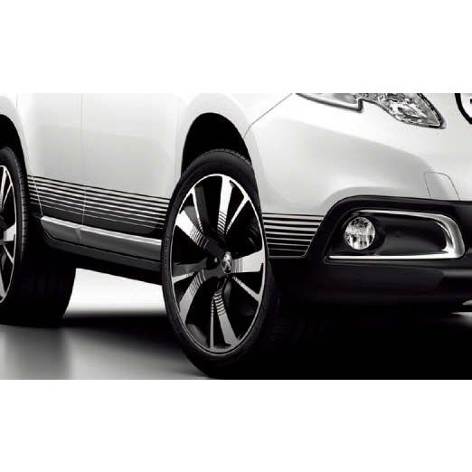 PEUGEOT（プジョー） 純正 2008 エクステリア ステッカーセットB 8 点