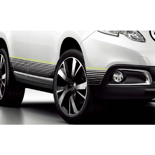 PEUGEOT（プジョー） 純正 2008 エクステリア ステッカーセットB 8 点
