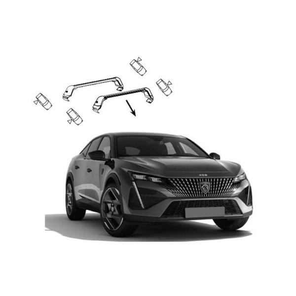 PEUGEOT プジョー 純正 ルーフキャリアバー 408 ベースキャリア ルーフ 