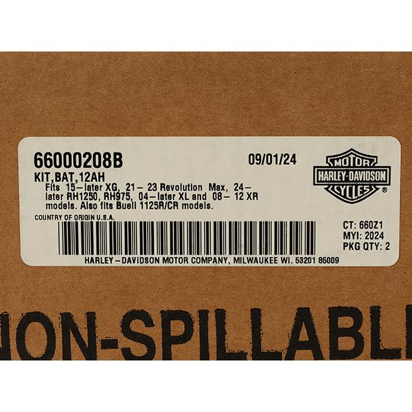 Harley-Davidson バッテリー スポーツスター ハーレー 再生品