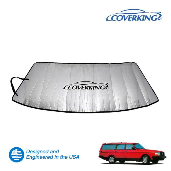 COVERKING 正規品 専用設計 サンシェード ボルボ 240 VOLVO フロント