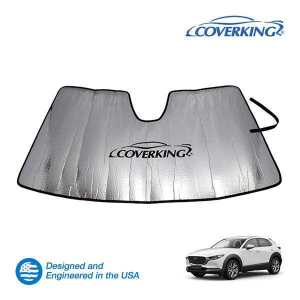 COVERKING 正規品 専用設計 サンシェード マツダ CX-30 MAZDA フロント