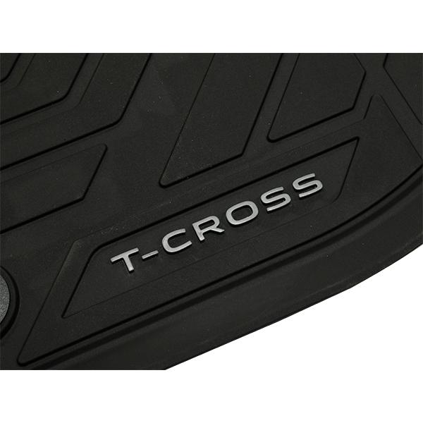 フォルクスワーゲン  T-cross  フロアーマット　5枚セット 楽天市場】【 VW 純正 】フロアマット 5枚セット T-Cross 2019年