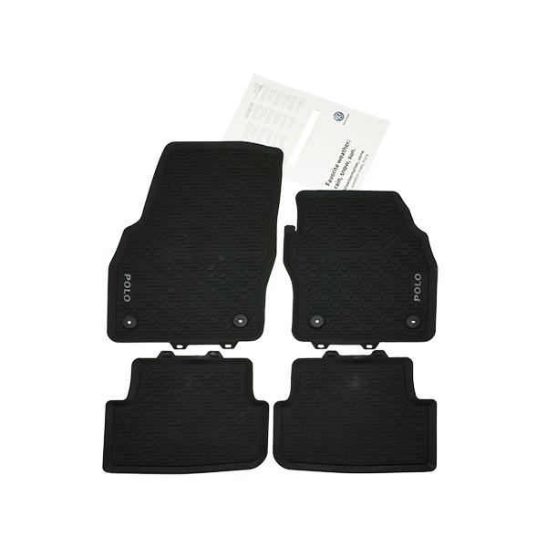 【純正】VWフォルクスワーゲンポロ6R フロアマット フォルクスワーゲン（Volkswagen） 純正 VW 6代目 ポロ AW型 フロア
