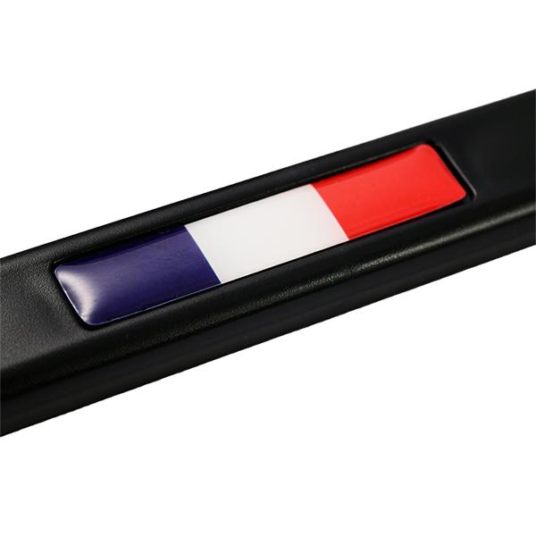 フランス国旗 ナンバープレートフレーム ナンバーフレーム 前後セット