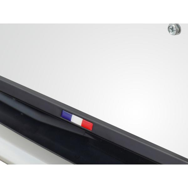 ルノー（RENAULT） フランス国旗 ナンバープレートフレーム ナンバー