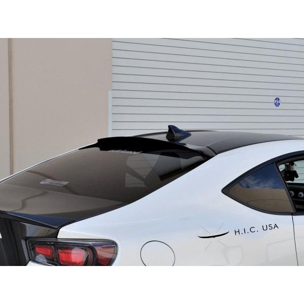 ZN6/ZC6 前期/後期 H.I.C正規品 リヤ ルーフ バイザー トヨタ（TOYOTA） H.I.C 正規品 86 ハチロク ZN6 前期 後期 スモーク