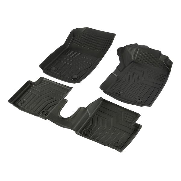 アバルト ABARTH 500 595 695 312型 オールウェザー フロアマット 3D