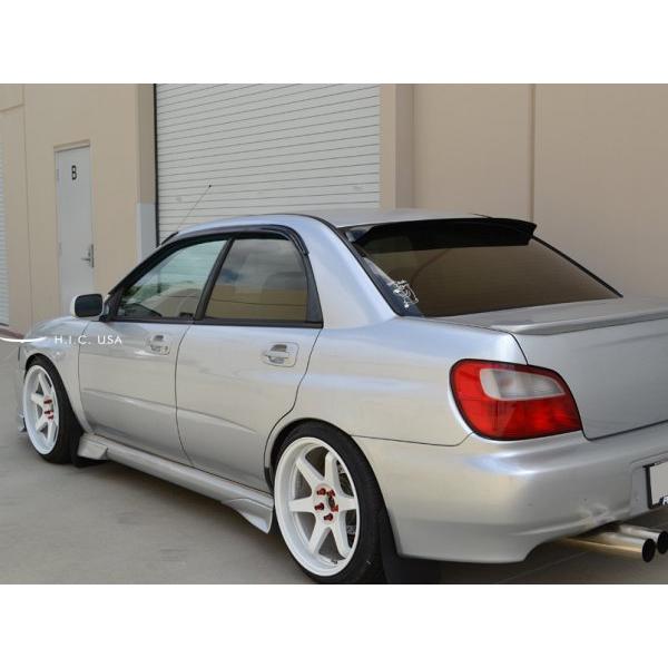 H.I.C 正規品 スバル リアルーフバイザー インプレッサ WRX 15i STI